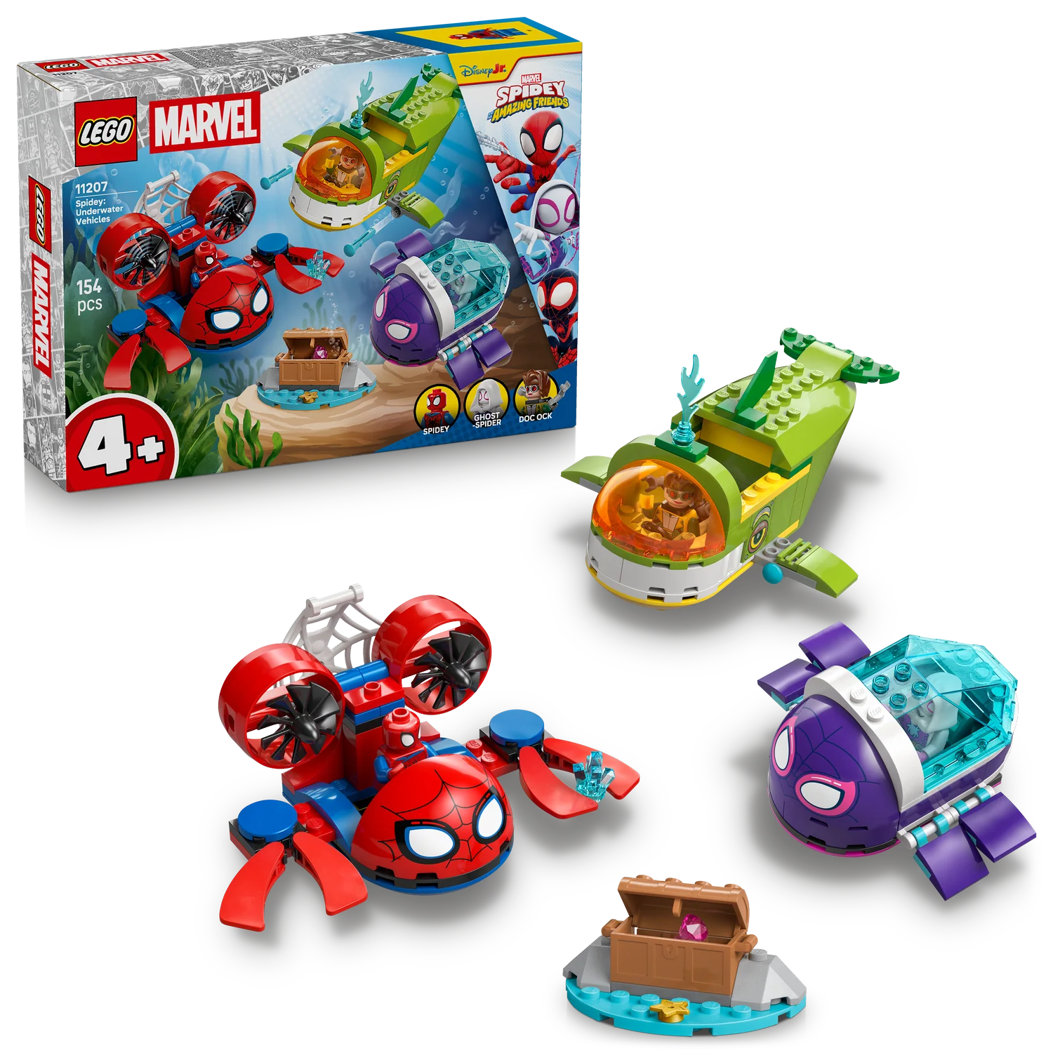 LEGO® | Marvel Spidey And His Amazing Friends Spidey: Underwater Vehicles