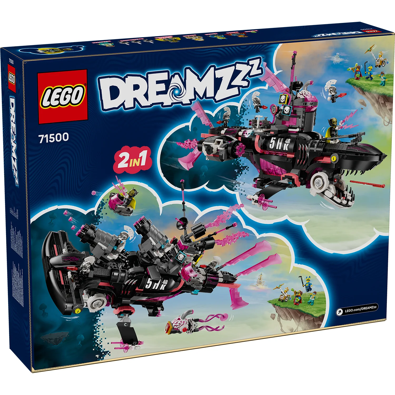 LEGO® DREAMZzz™ Nightmare Shark Submarine