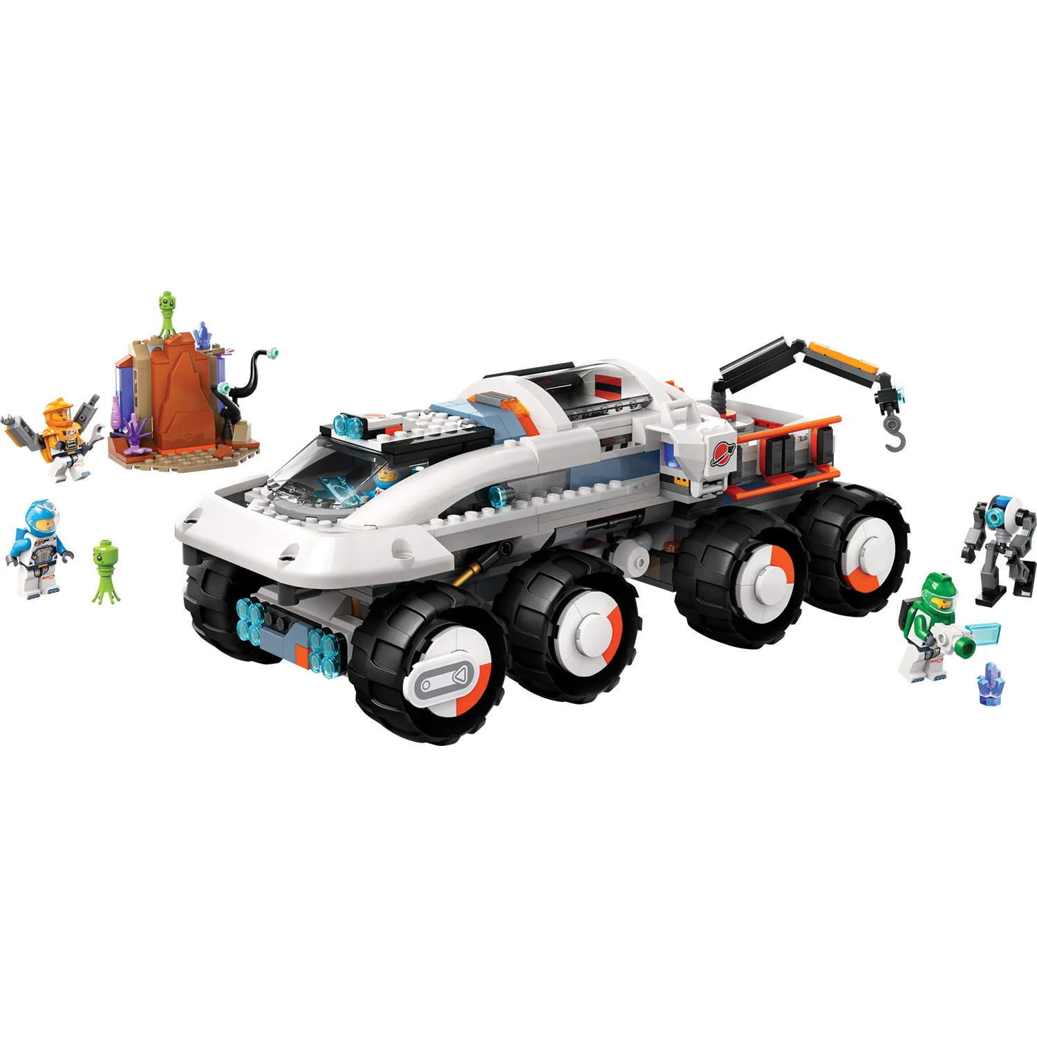 LEGO® City Command Rover and Crane Loader