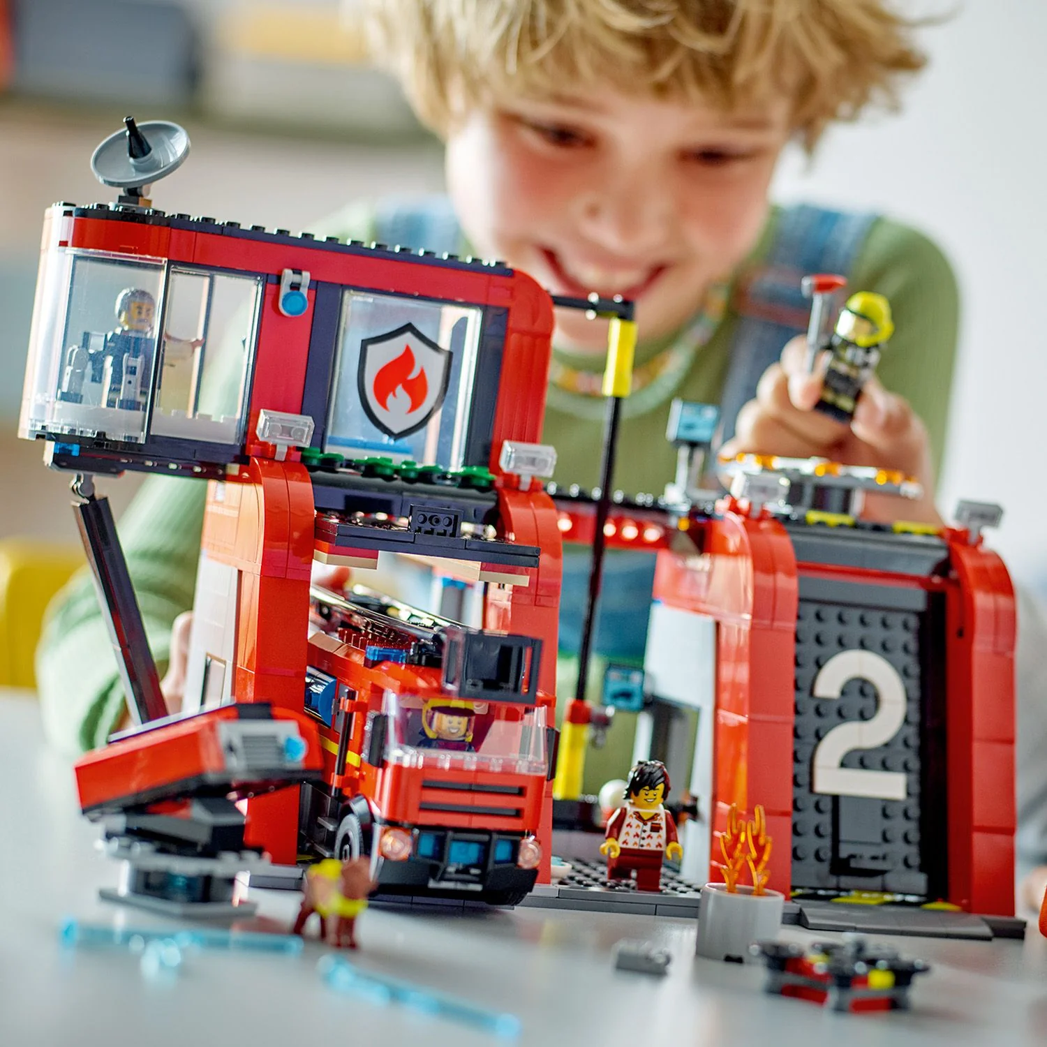 LEGO® City Fire Station with Fire Truck
